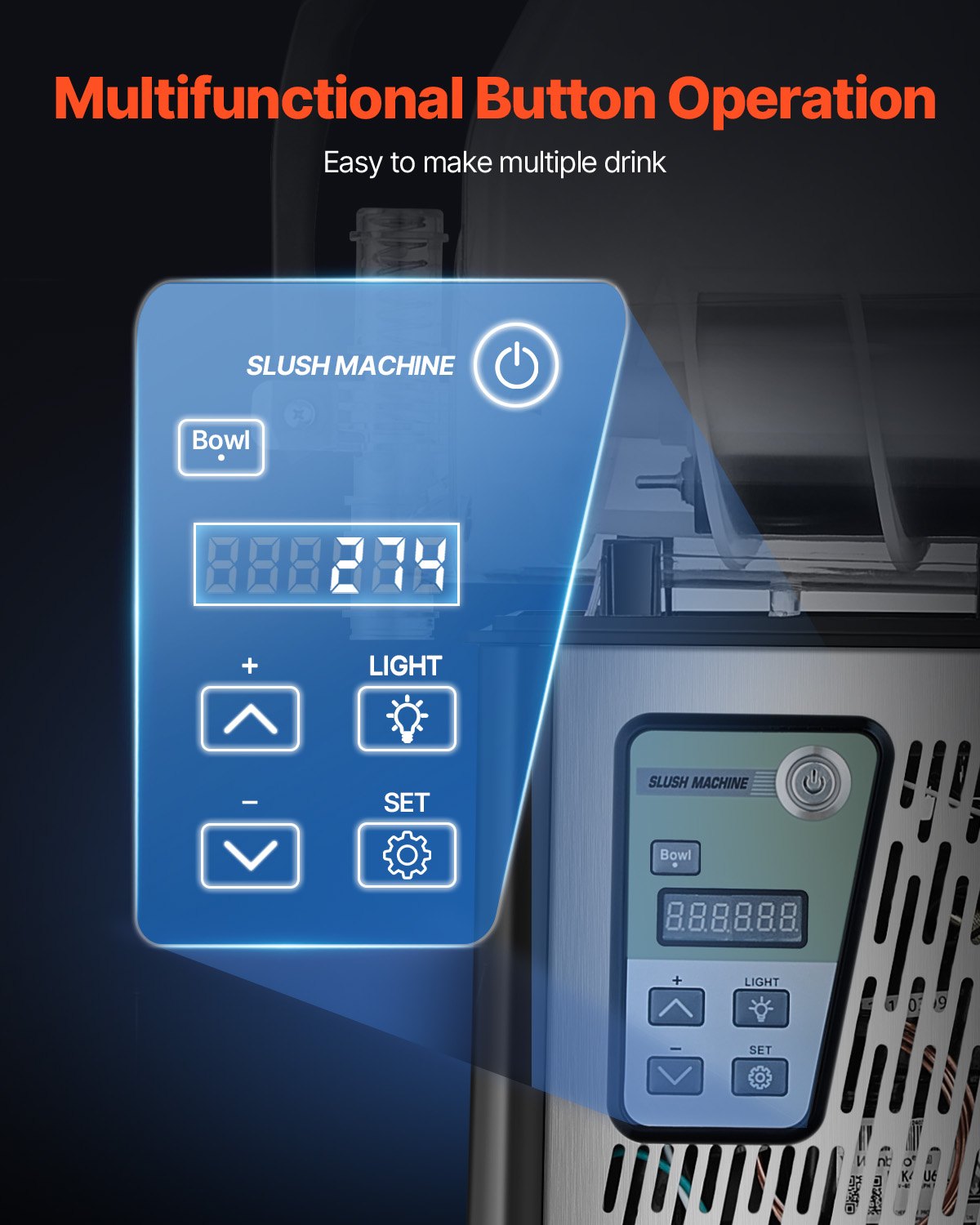 4L Single-Tank Slushy Machine