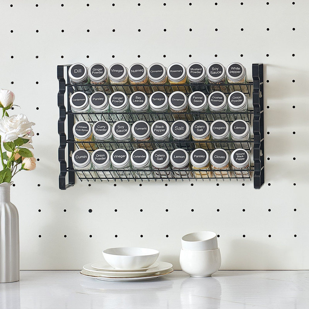 36-Jar Spice Rack Organiser Set