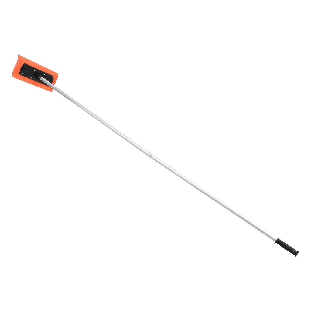 Snow Roof Rake, 45cm Foam Blade, 2.25-5.62 m Adjustable Roof Snow Scraper, Extension Tubes & Non-Slip Handle, Lightweight Snows Removal Tool for House Leaves Debris Clearing