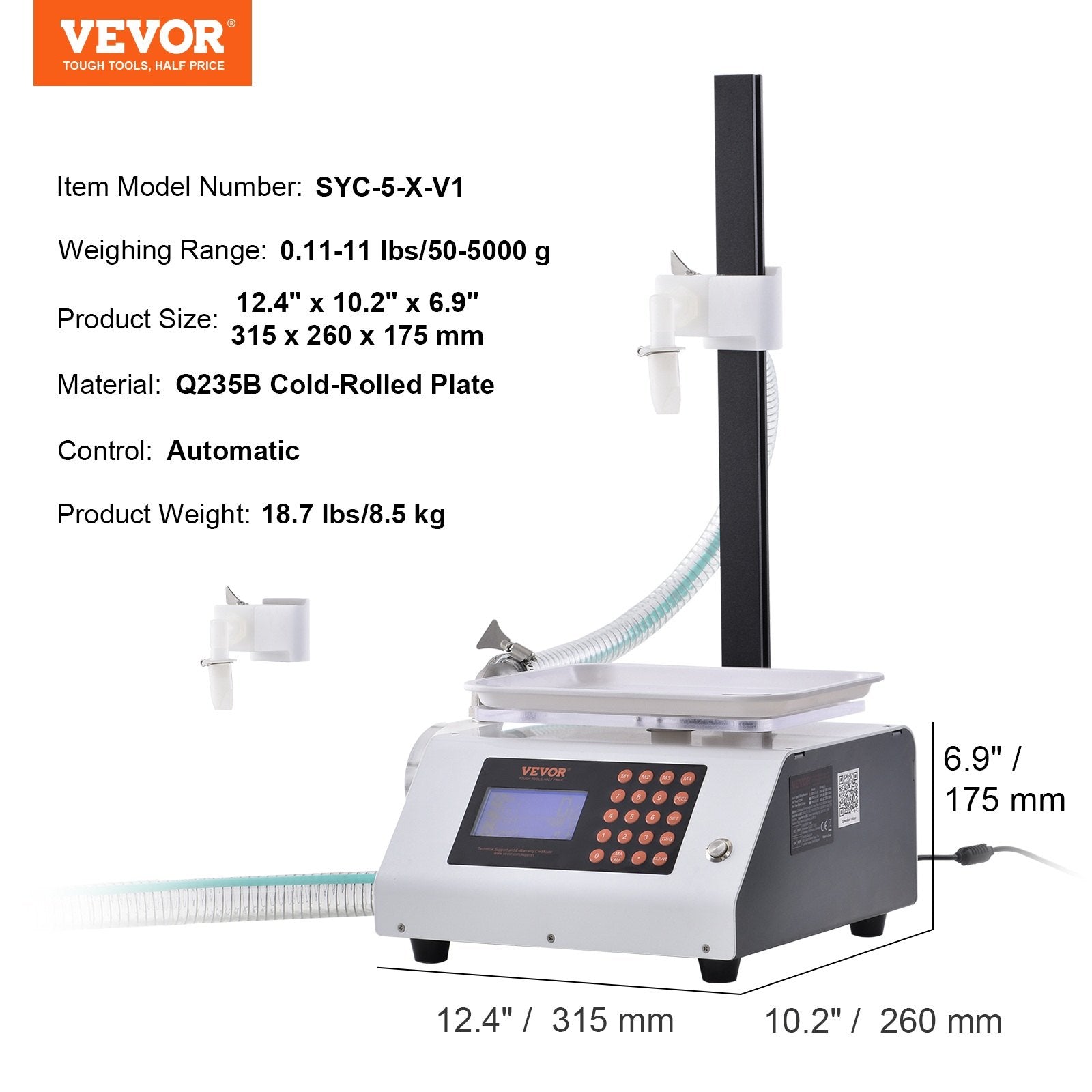 Automatic Liquid Filling Machine – 50–5000g
