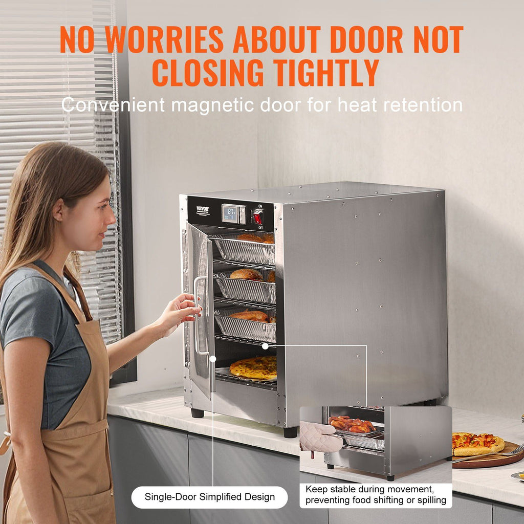 4-Tier Single-Door Food Warmer