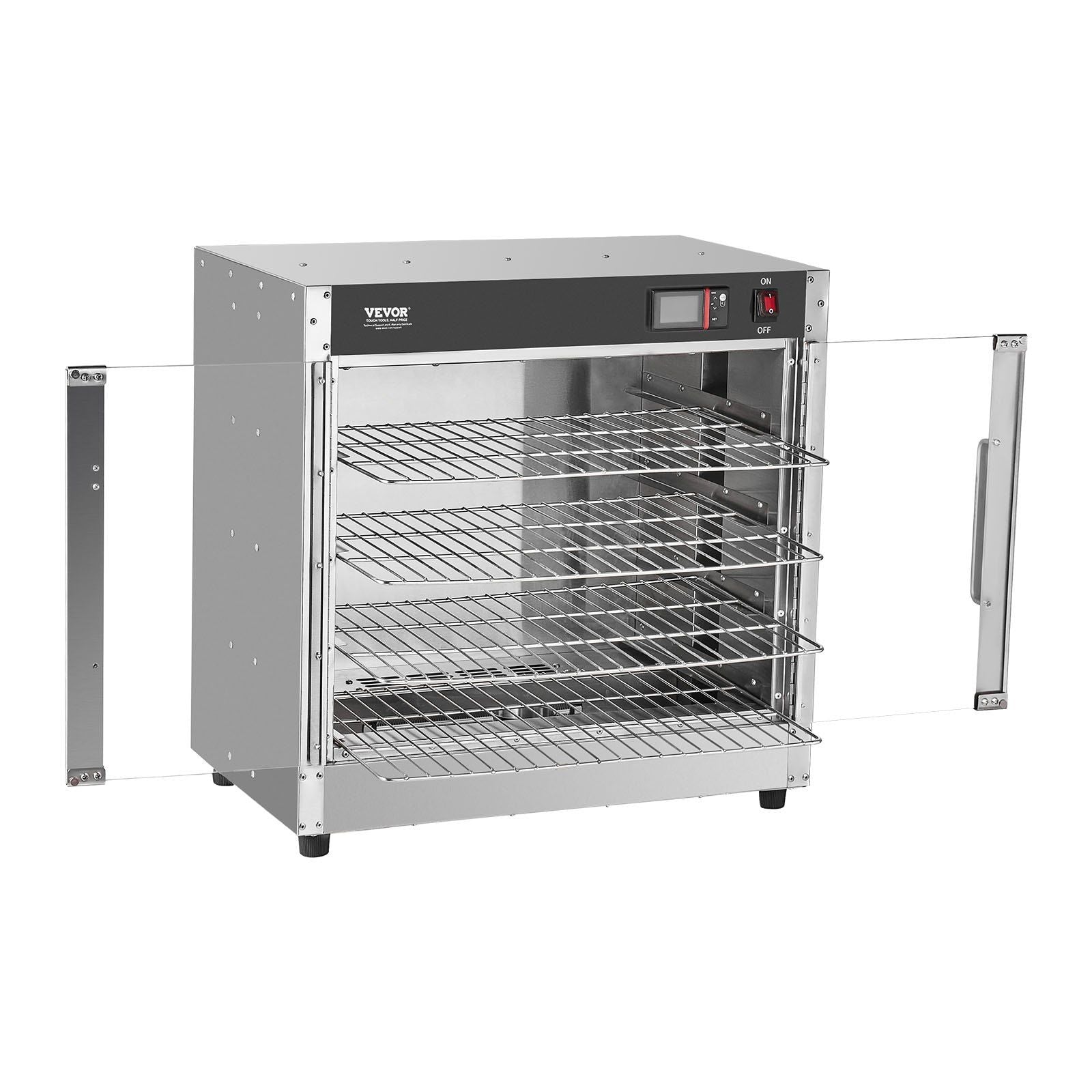 4-Tier Double-Door Food Warmer