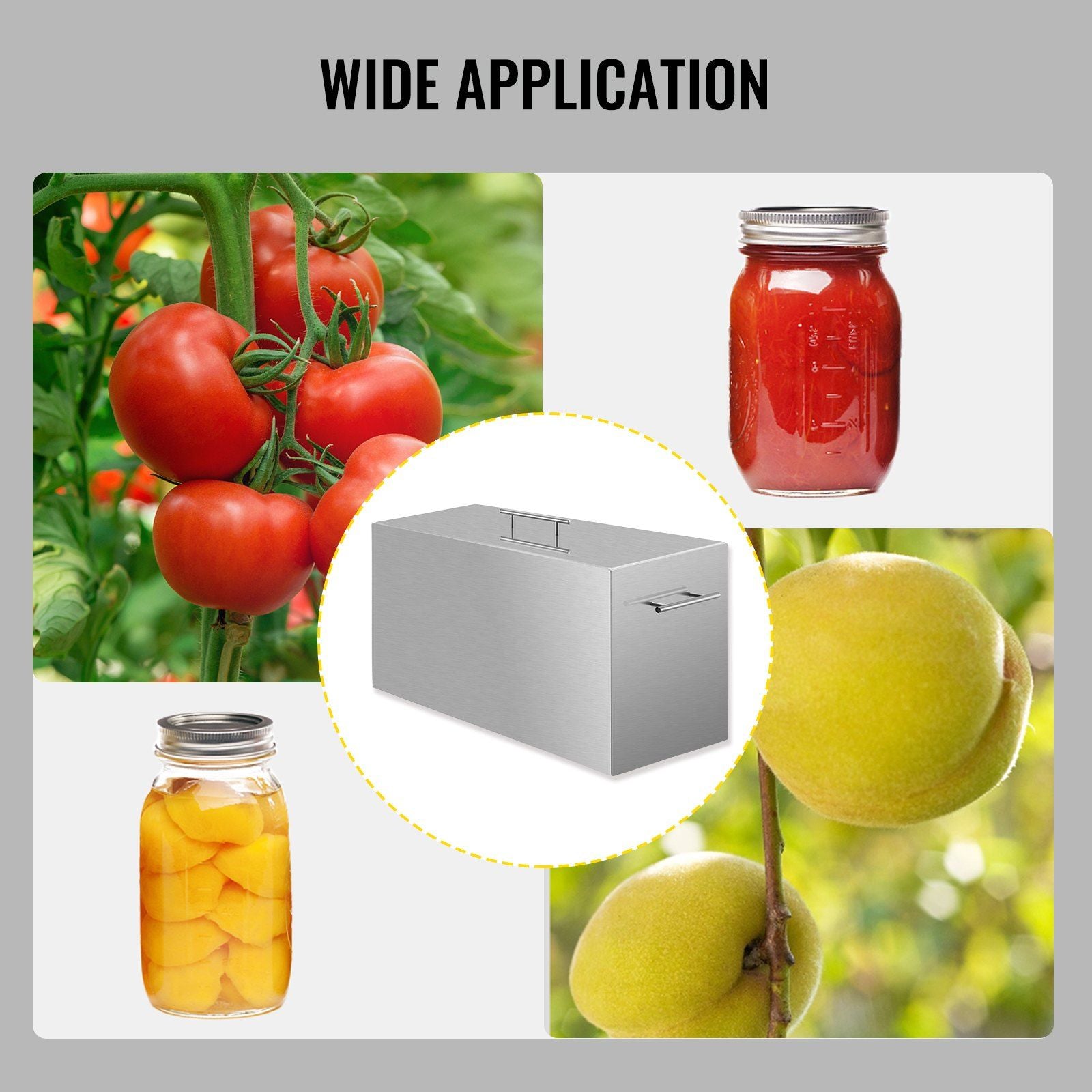 15-Quart Stainless Steel Water Bath Canner