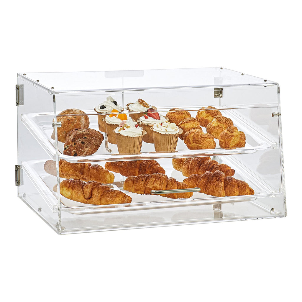 2-Tier Acrylic Bakery Display Case