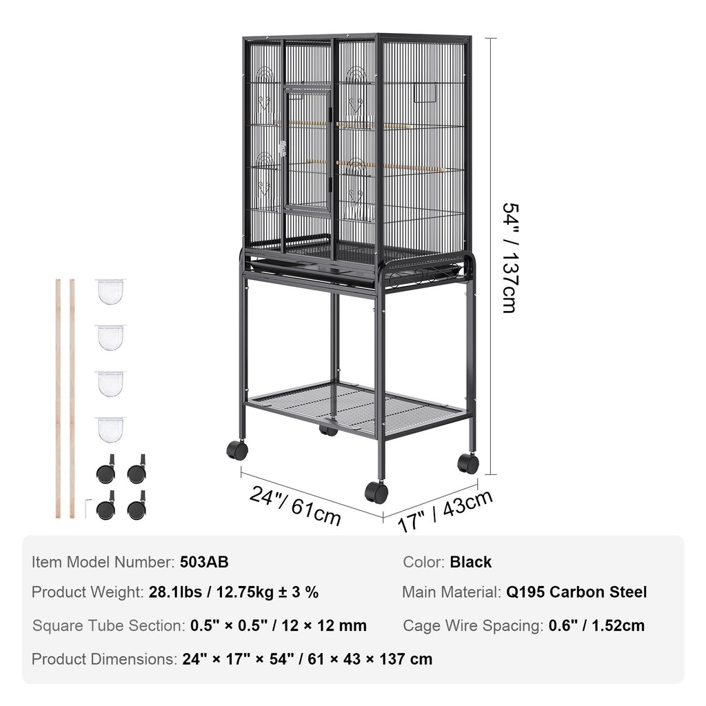 54 inch Standing Large Bird Cage