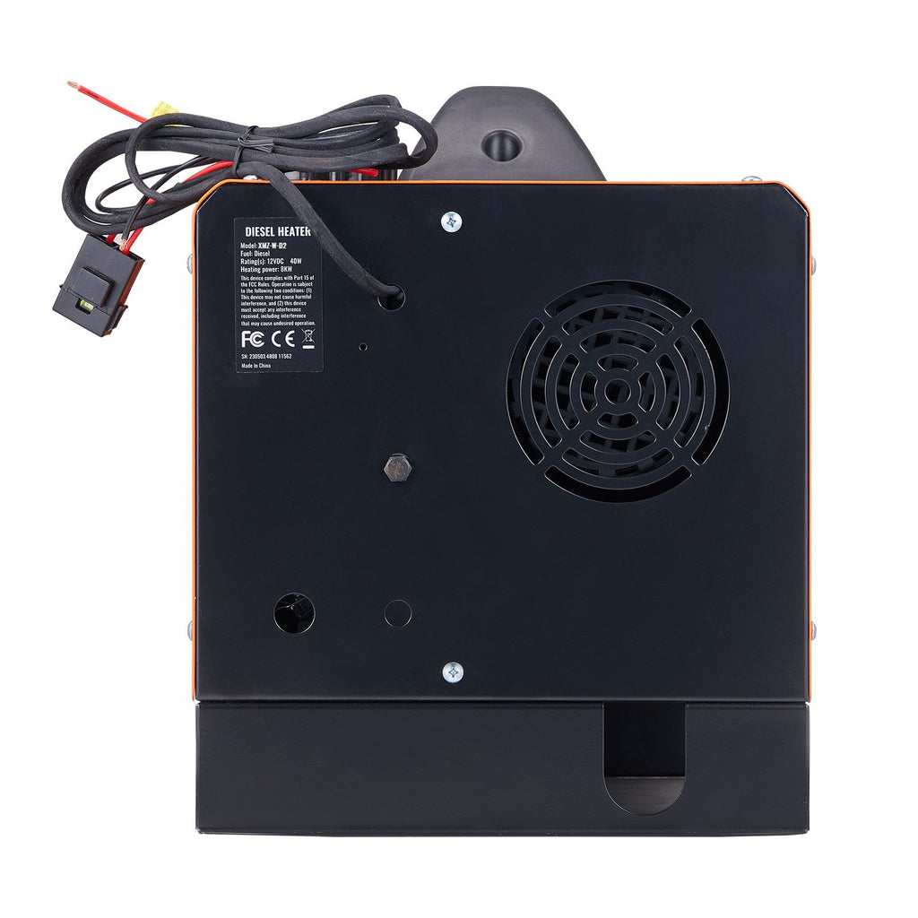 Diesel Air Heater, 12V 5KW All-on-one Diesel Heater with Remote Control and LCD Display, 5L Fuel Tank Portable Diesel Parking Heater, Rapid Heating for RV Trailer Camper Van Boat