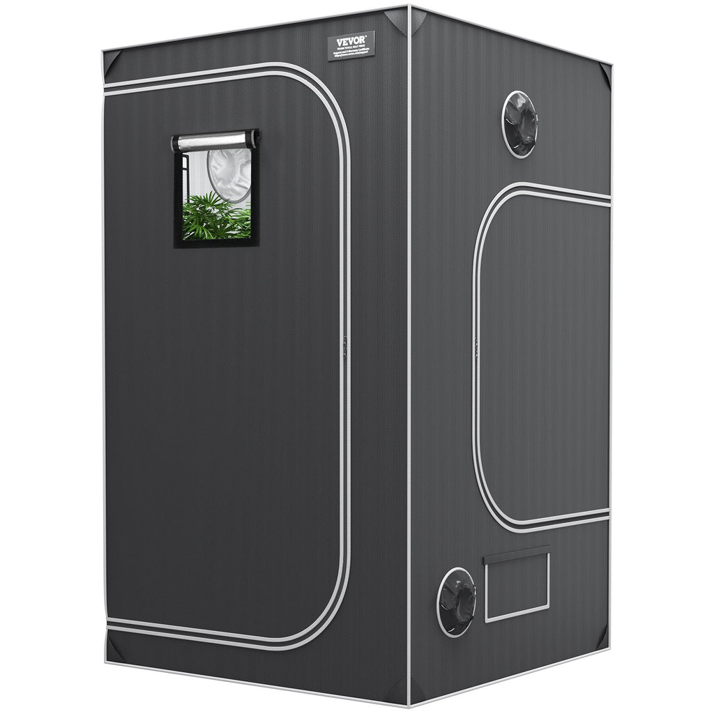 Grow Tent 48 x 48 x 80 in Indoor Growing Tent Hydroponic Window Door Tray