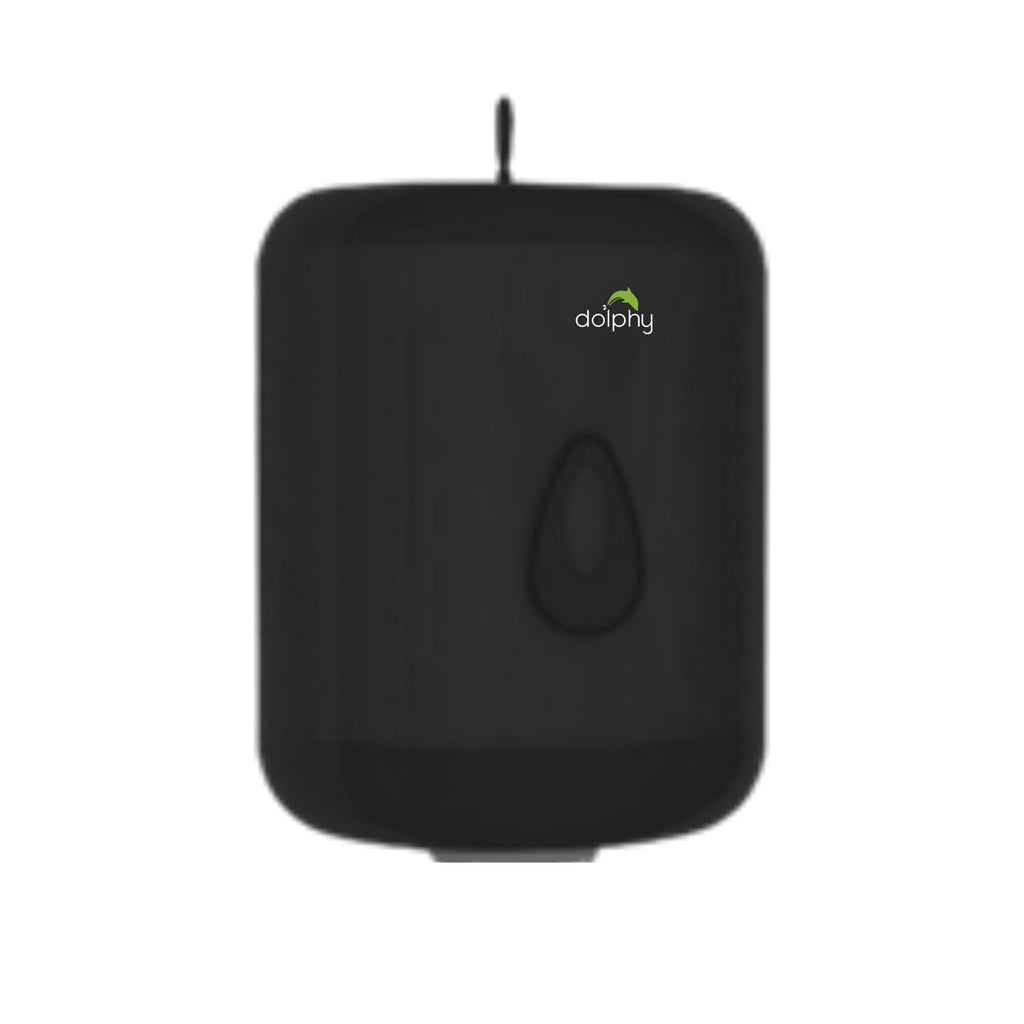 Center-Pull Paper Dispenser - Black