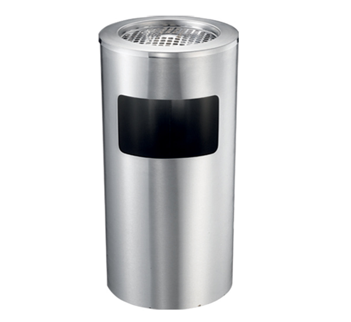 Dolphy 10L Stainless Steel Lobby Bin with Ashtray