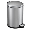 Dolphy 6L Matte Stainless Steel Pedal Bin