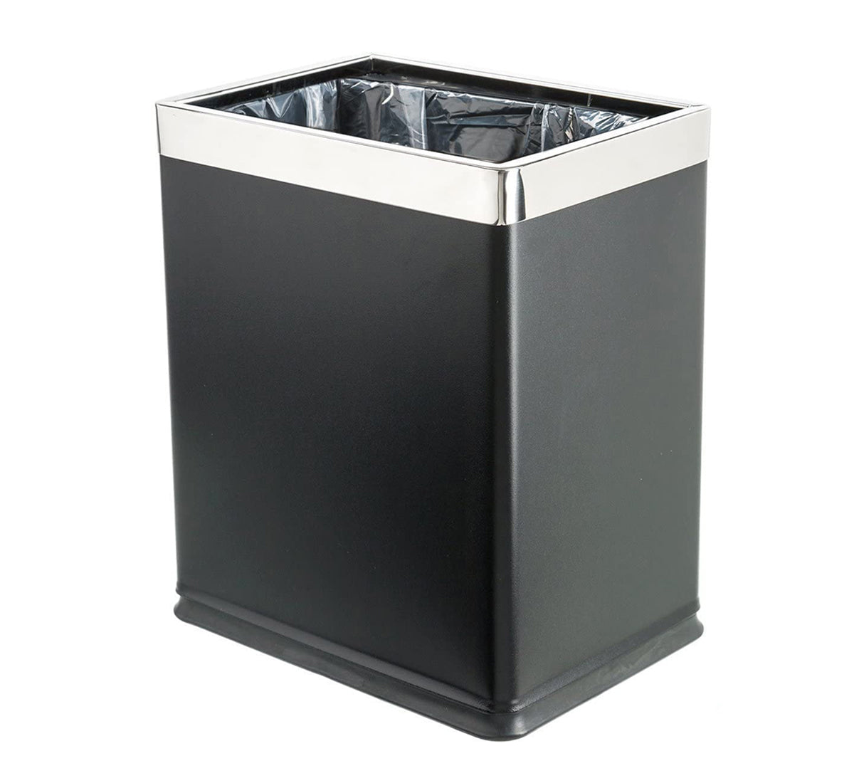 Dolphy 10L Stainless Steel Room Bin – Black