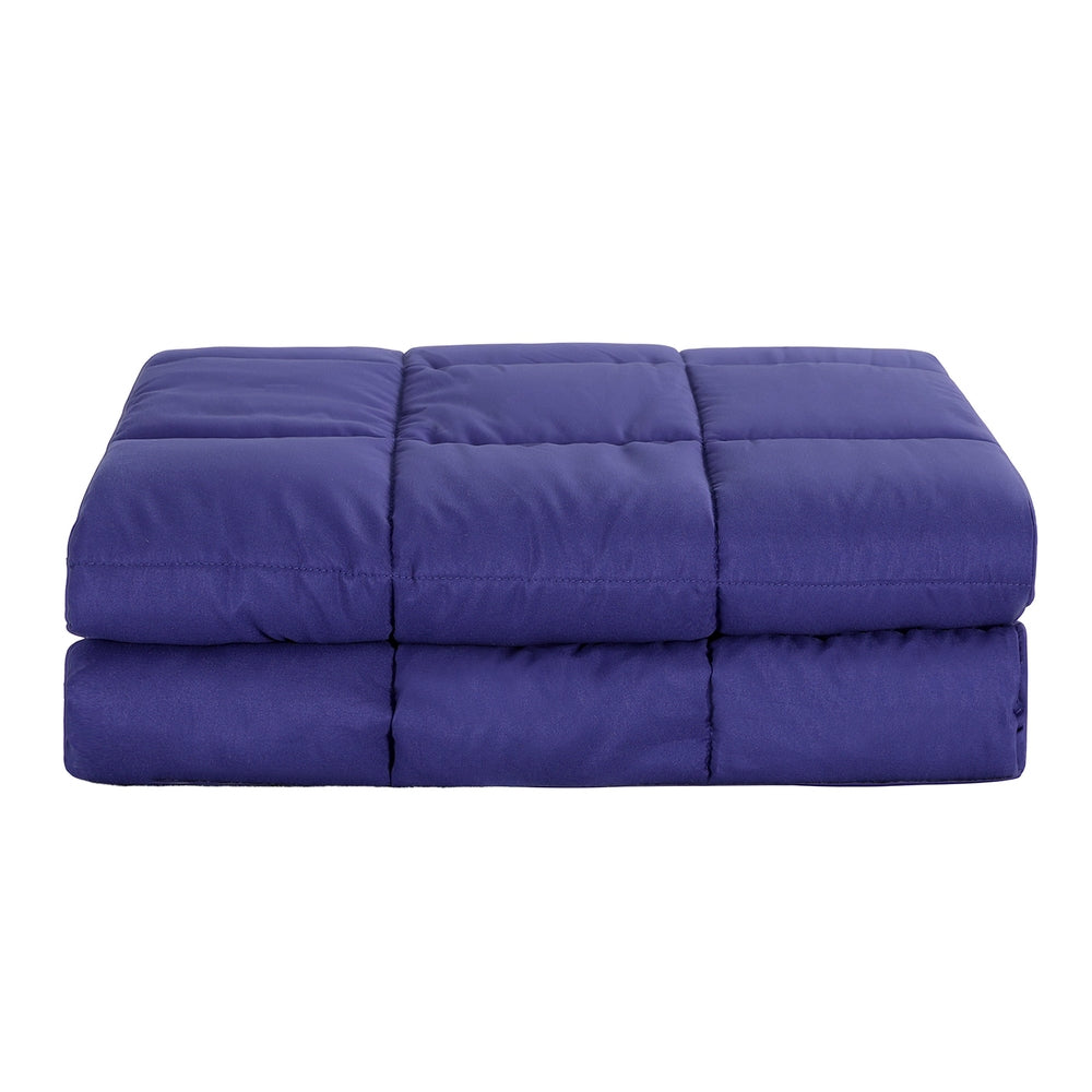 Giselle Bedding Microfibre Weighted Blanket – Blue, 6.8 kg