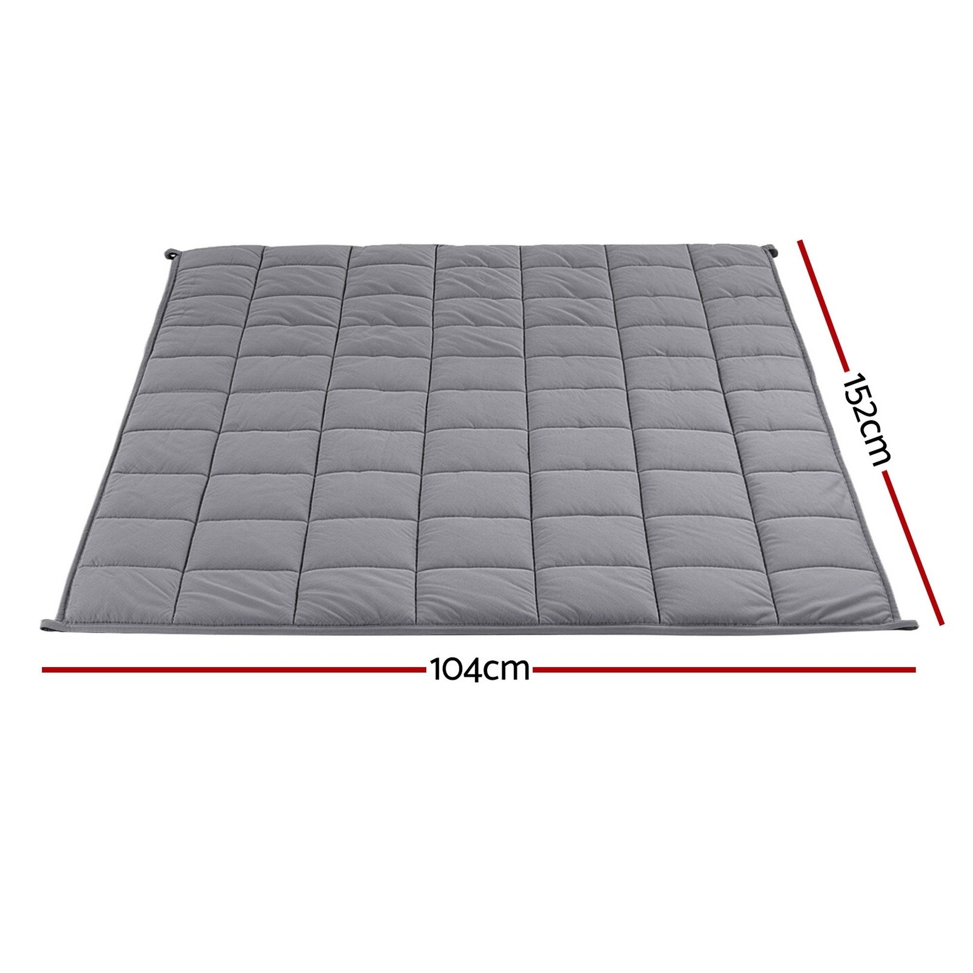 Giselle Bedding Fleece and Sherpa Weighted Blanket – Grey, 4.5 kg